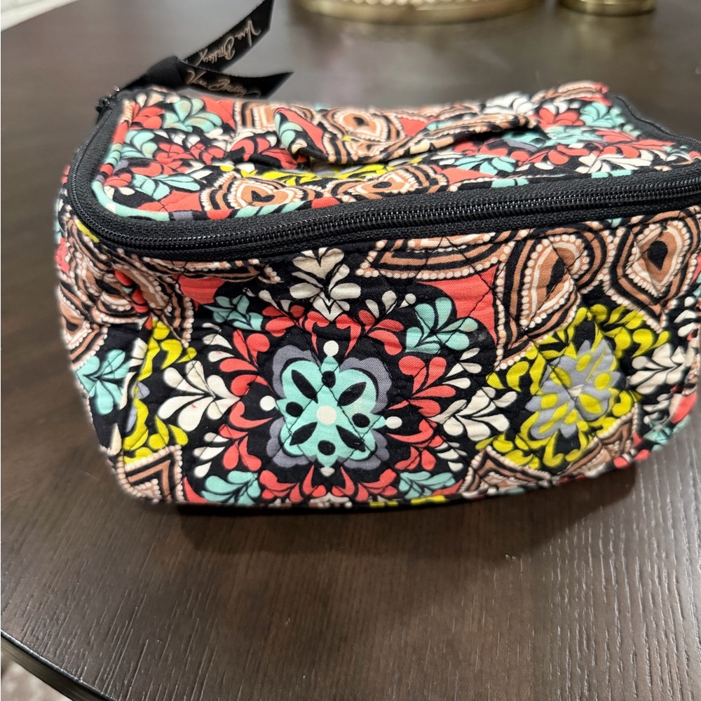 Vera Bradley Multicolor Patterned Cosmetic Bag